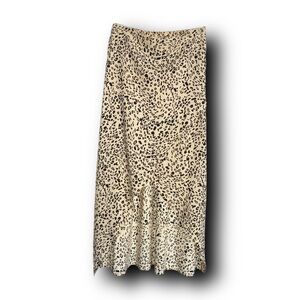 Beachgold x Anthropologie Cheetah Print Maxi Skirt